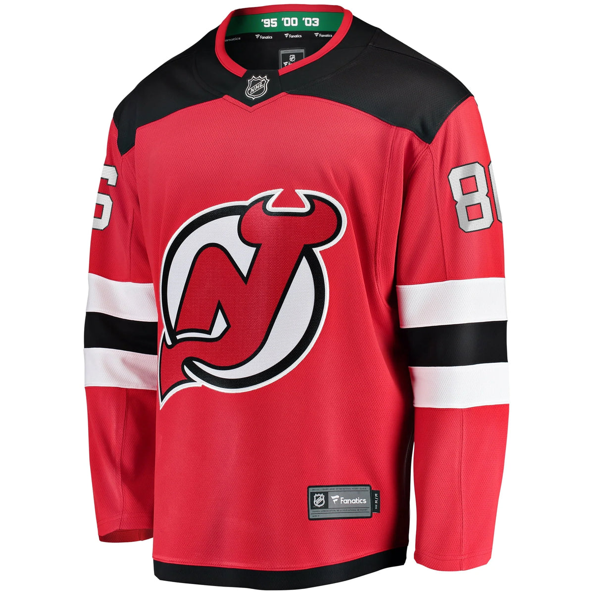 Red New Jersey Devils Home Breakaway Player Jersey E650