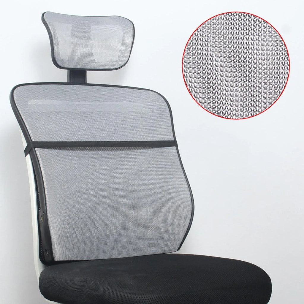 Office Chair Mesh Back Support with Headrest K177449