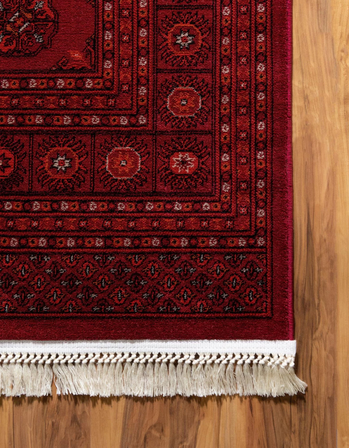 Bokhara Collection Rug 7' x 10' Red Low Rug Z26080