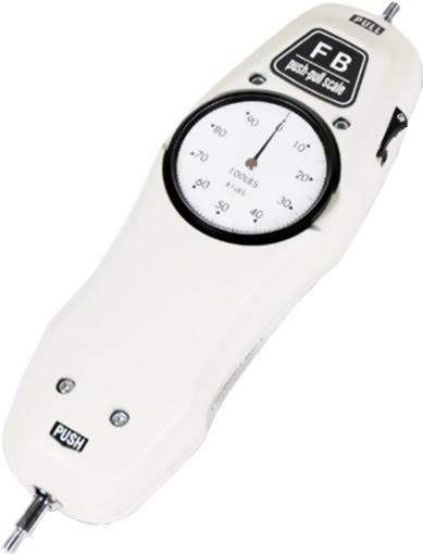 Analog Mechanical Force Gauge, 100 lb B35731