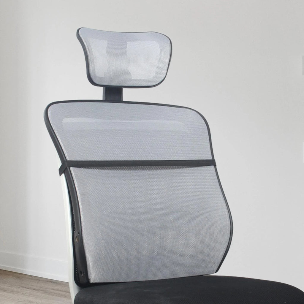 Office Chair Mesh Back Support with Headrest K177449