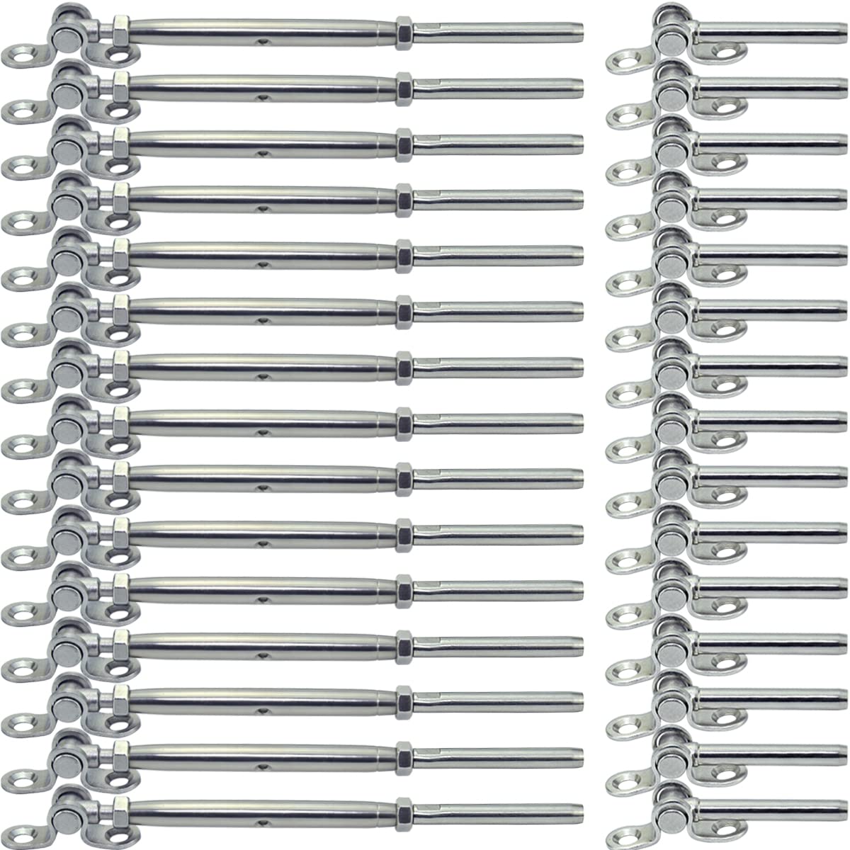 3/16 Cable Railing Hardware Kit T316 Marine Grade N572