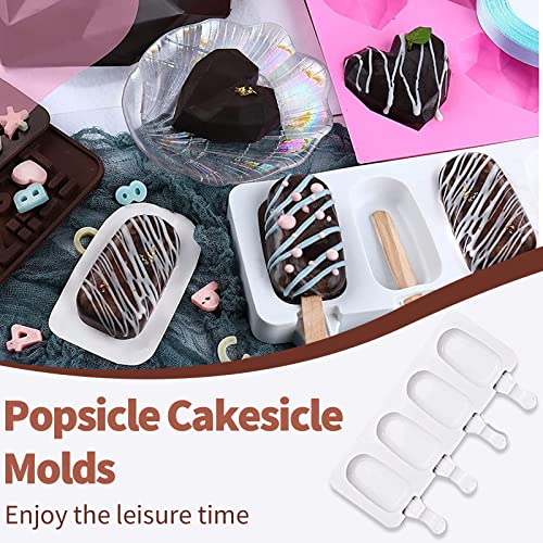 Silicone Chocolate Heart Molds Set F42303