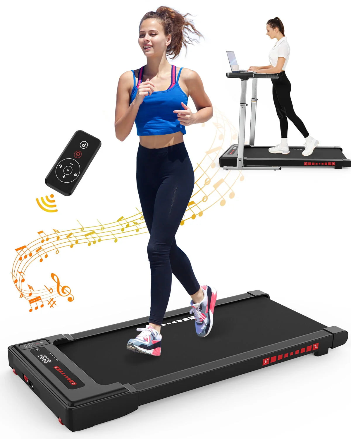 2.5HP Under Desk Electric Treadmill L995