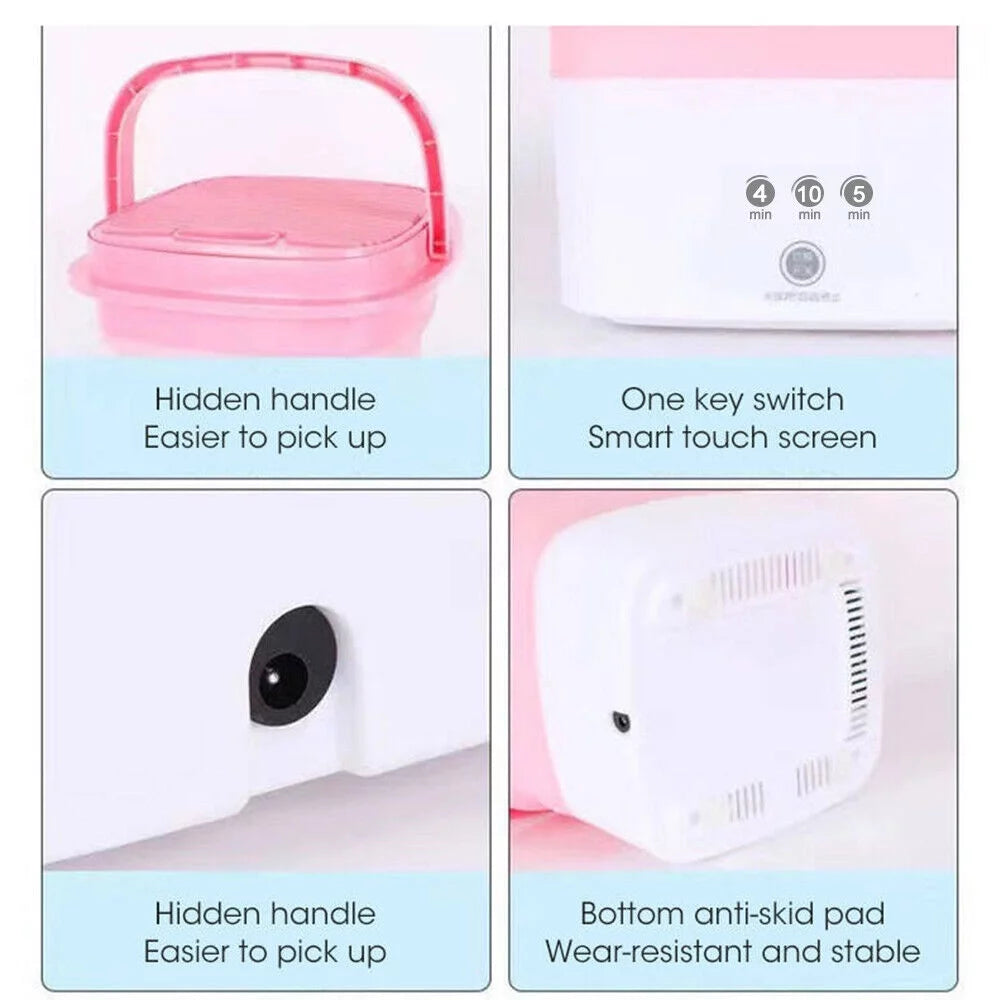 Foldable Clothes Washer with Dryer Bucket E83398