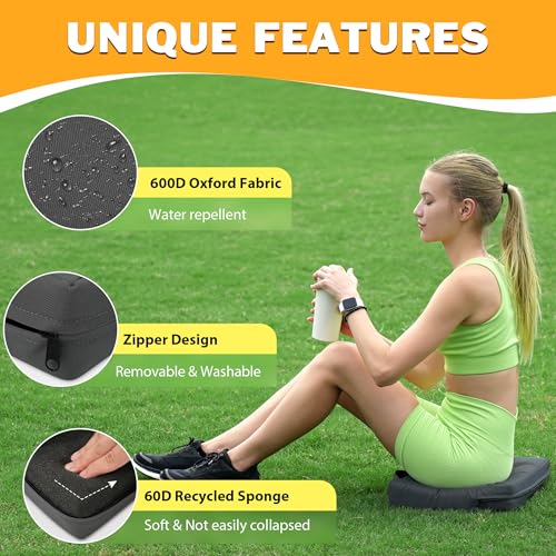 2 Pcs Water-Repellent Stadium Seat Cushions B97345