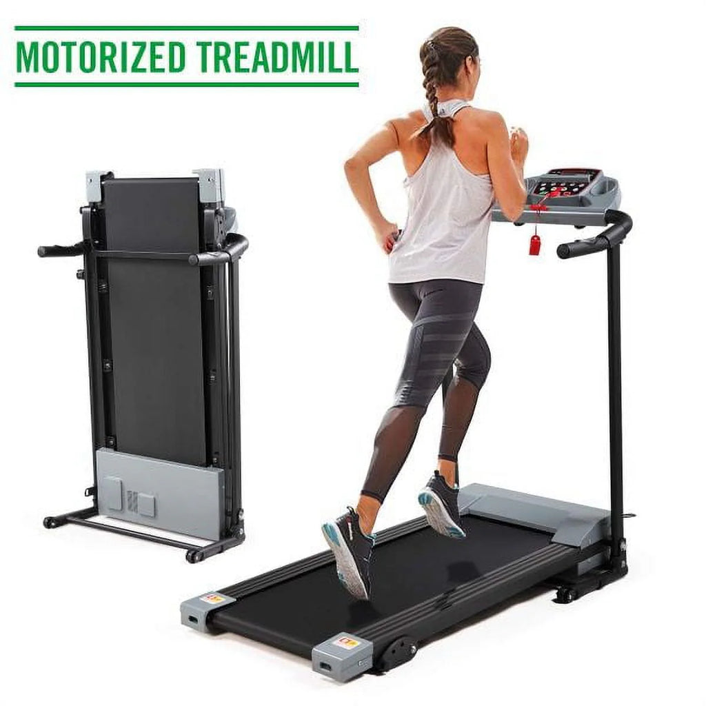Foldable Electric Treadmill with LCD Monitor E3959