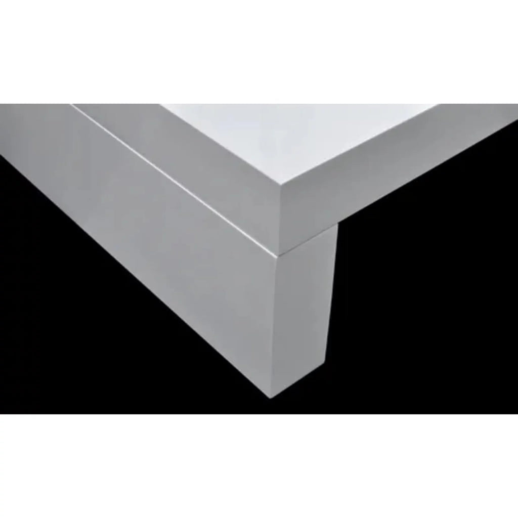 White Glass Coffee Table R185
