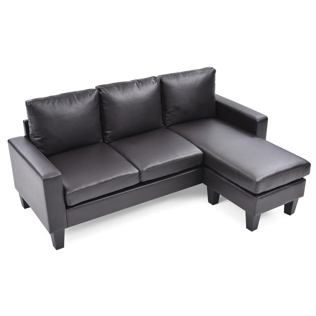 Cappuccino Sofa Chaise B7190