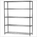 5-Tier Heavy Duty Steel Wire Shelving Unit X786