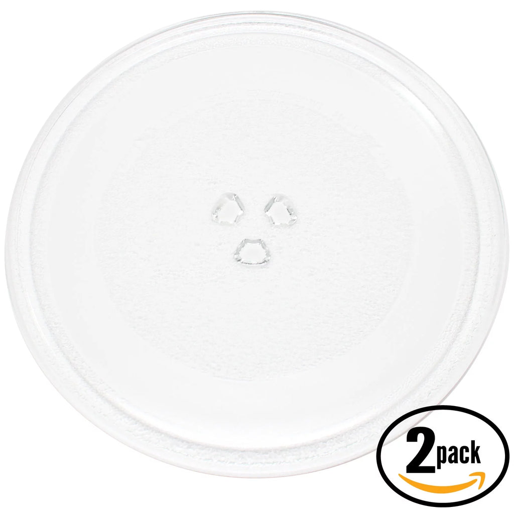 2-Pack Replacement Microwave Glass Plate 10" I796149
