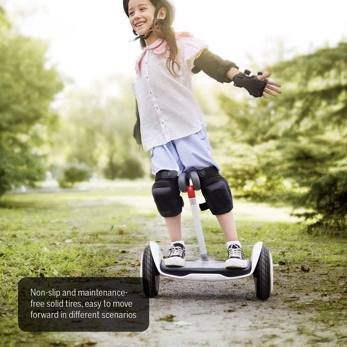 White Self-Balancing Electric Scooter I628439