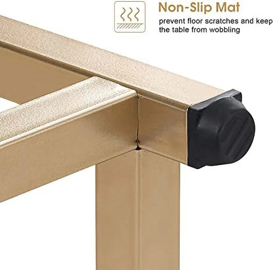 Narrow White Marble Console Table 47 inch Z86750