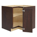 36x34.5x24 in. Plywood Shaker Base Corner Kitchen Cabinet C16008