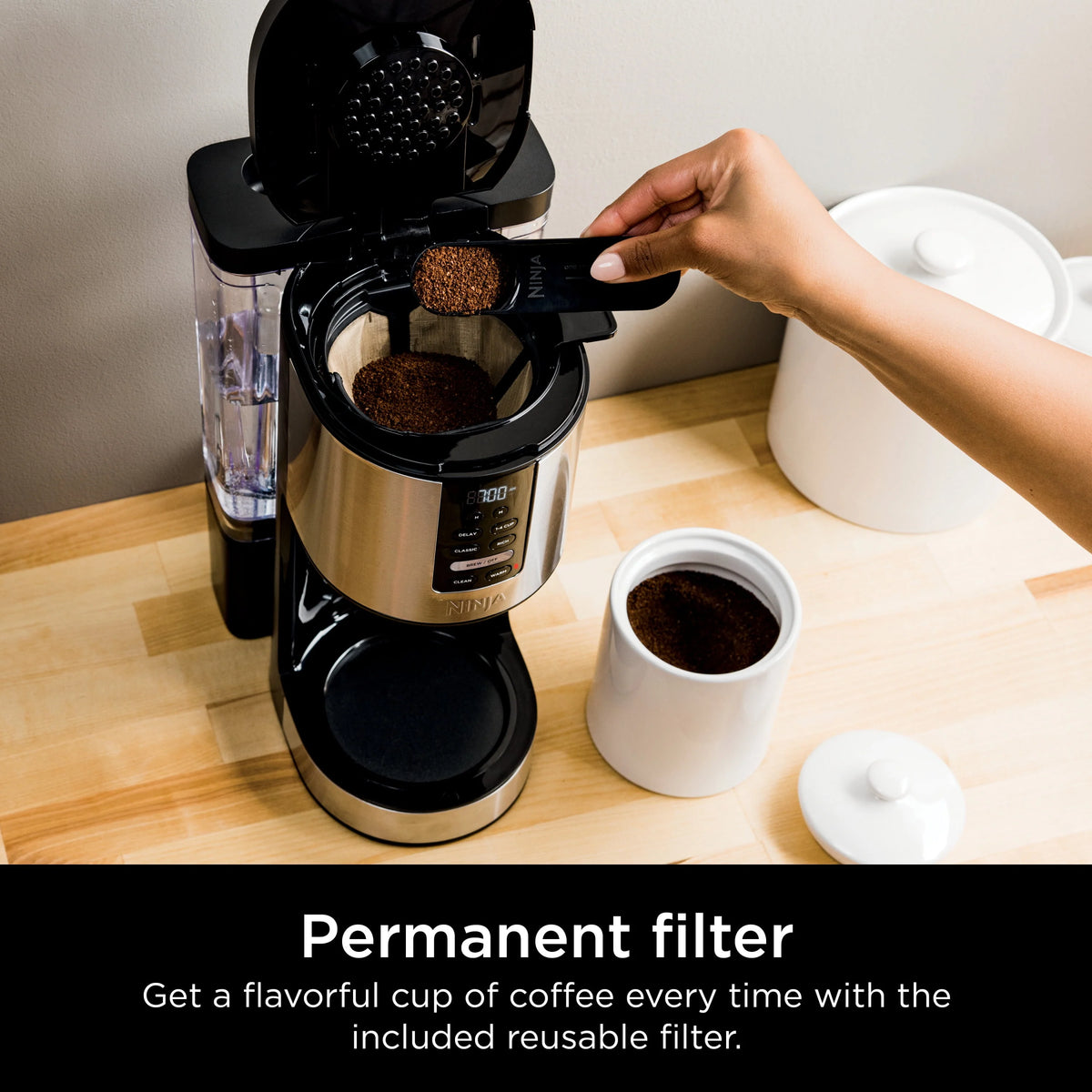 14-Cup Programmable Coffee Maker with Glass Carafe T313094