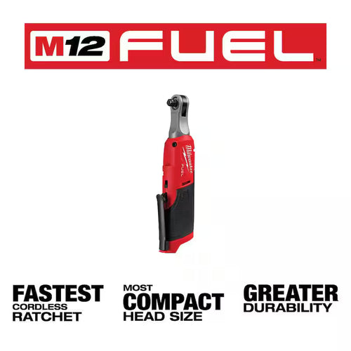 12-Volt Lithium-Ion Brushless Cordless High Speed 3/8 in. Ratchet and 1/4 in. Ratchet and Inflator Z84216