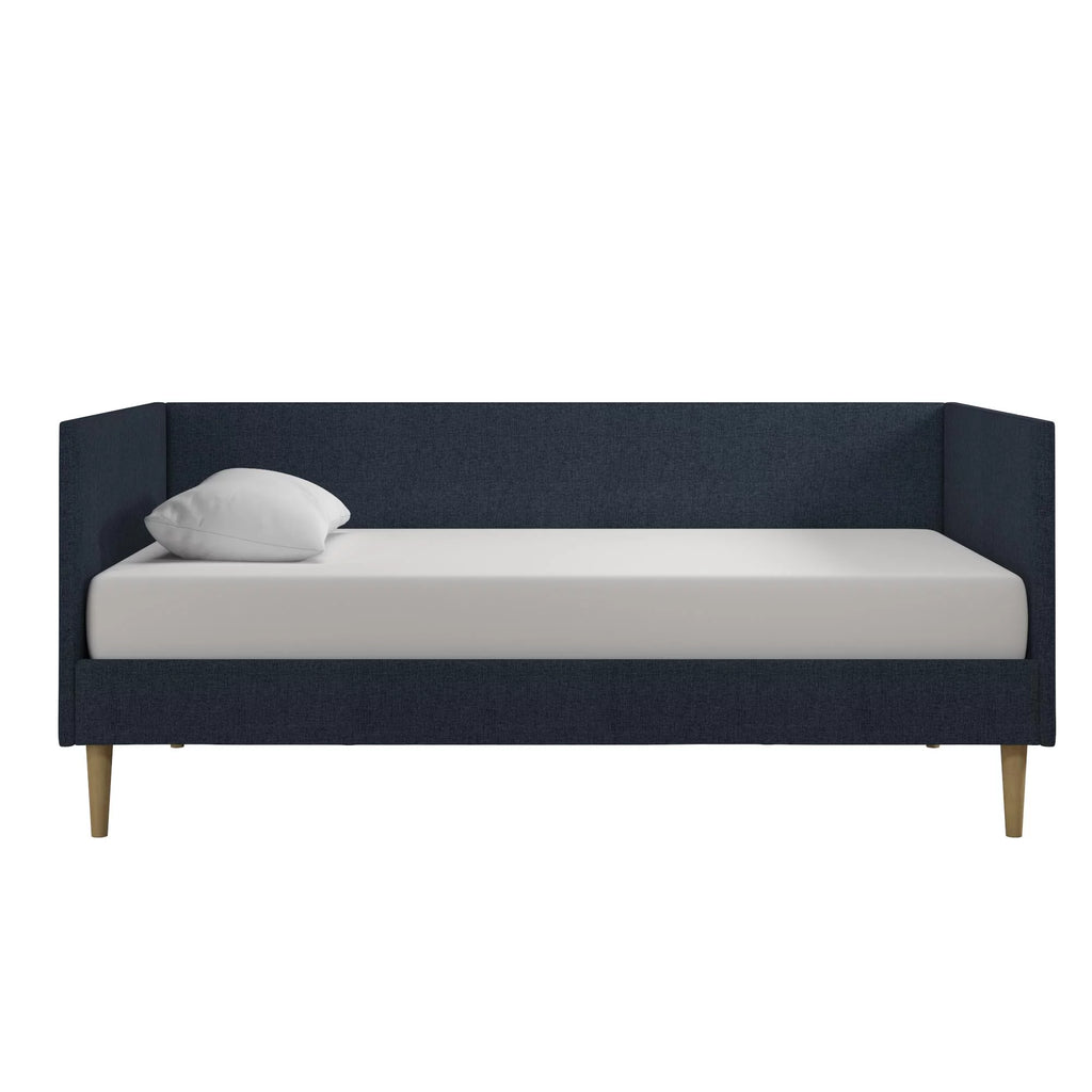 Gray Linen Queen Upholstered Daybed Frame N202