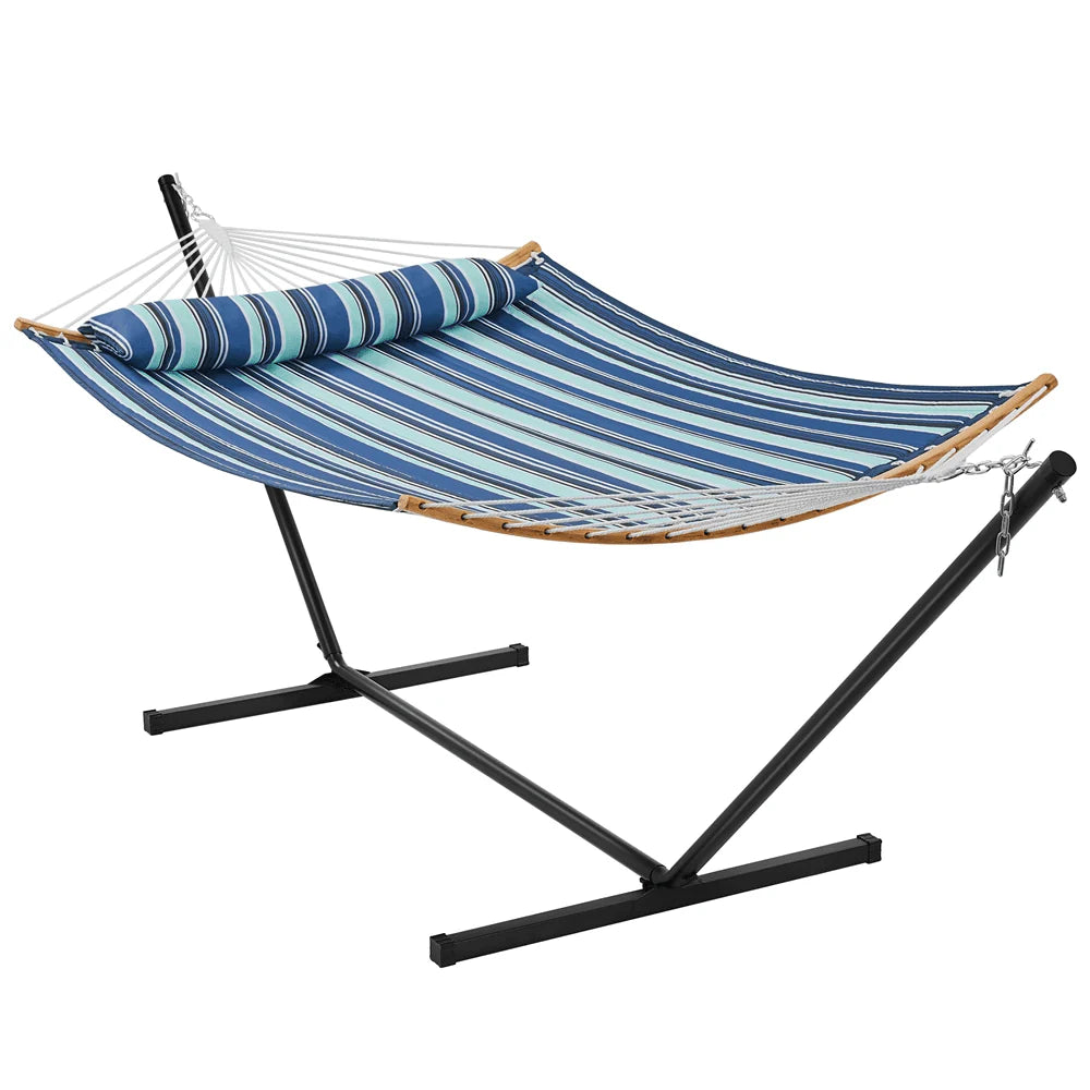 Padded Hammock with Steel Stand Z88637
