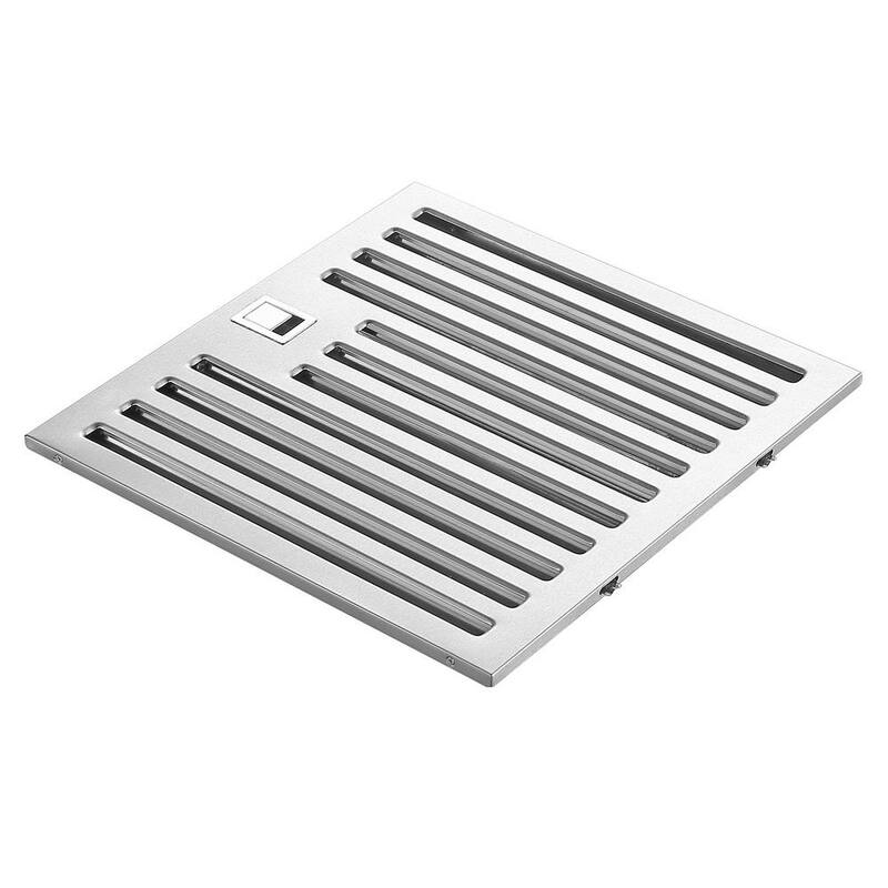 30 in. 400 CFM Convertible Wall Mount Range Hood in Stainless Steel with LED Lights V352608