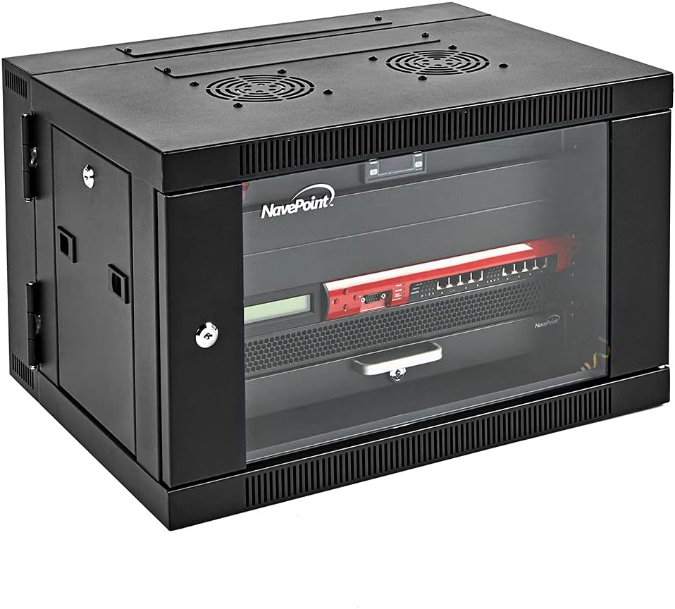 9U Wall-Mount Network Cabinet Enclosure C397