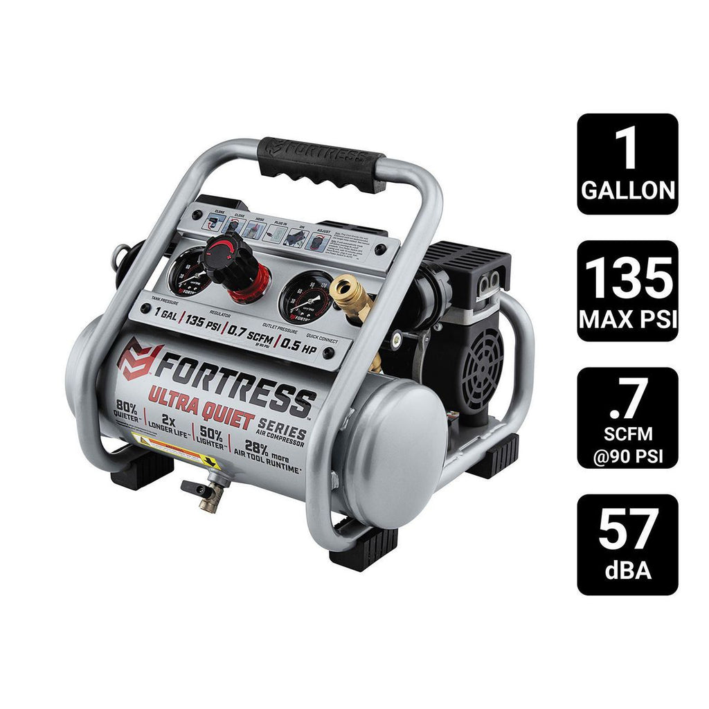 1 Gallon 135 PSI Oil-Free Air Compressor C559