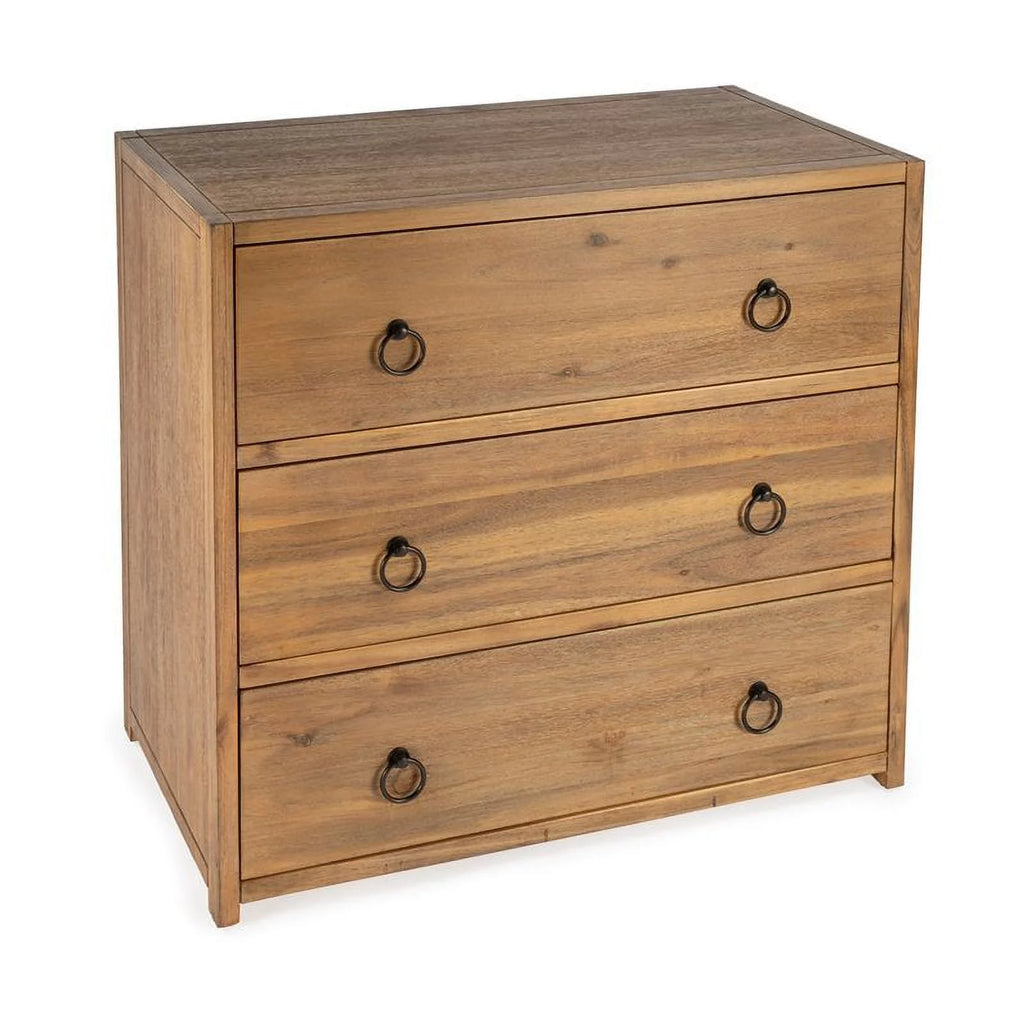 Natural Wood 3 Drawer Chest P45223