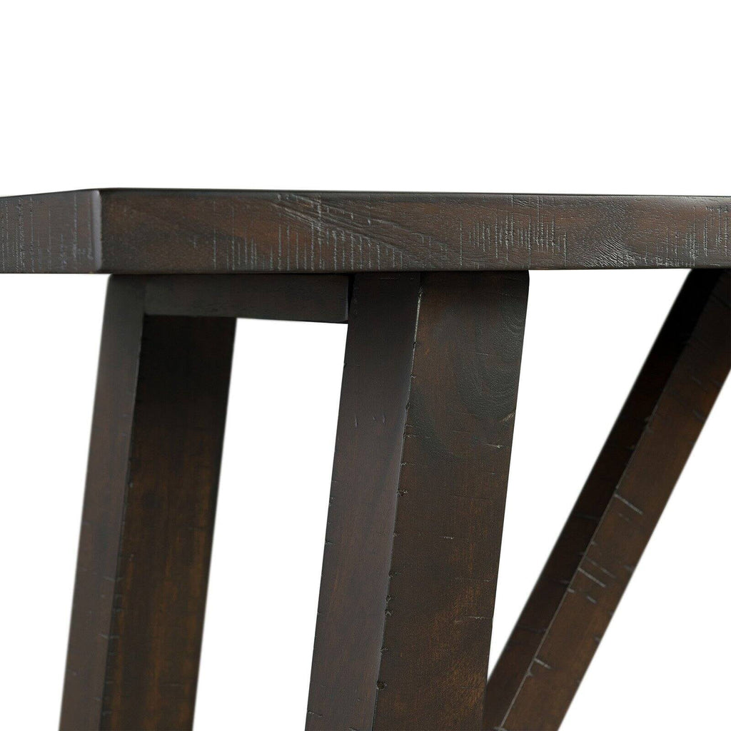 Gray Counter Height Bench W384