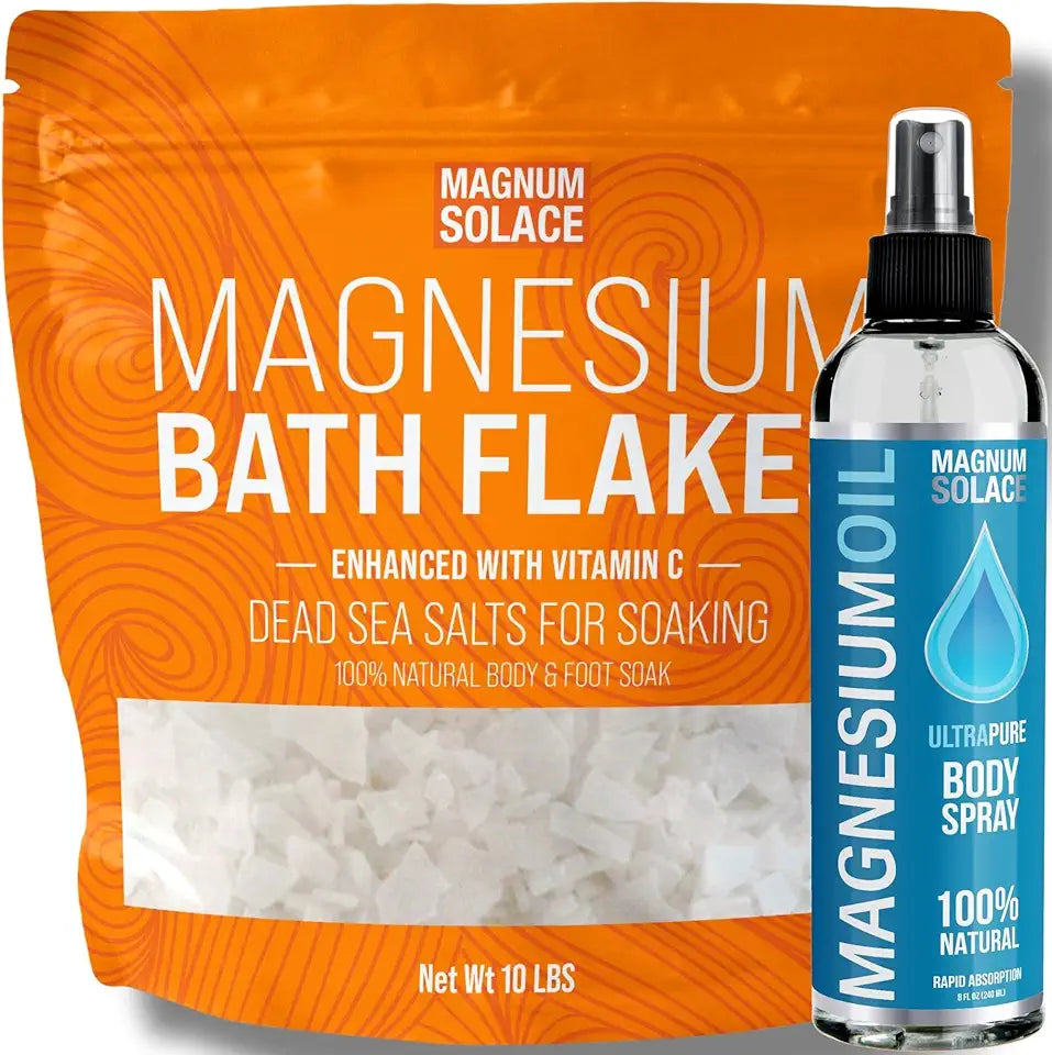 Magnesium Flakes with Vitamin C and Magnesium Spray E151