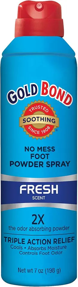 Fresh 7 oz Foot Powder Spray Z1011