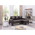 Cappuccino Sofa Chaise B7190