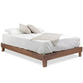 Solid Hardwood Platform Bed Frame with Slats B316820