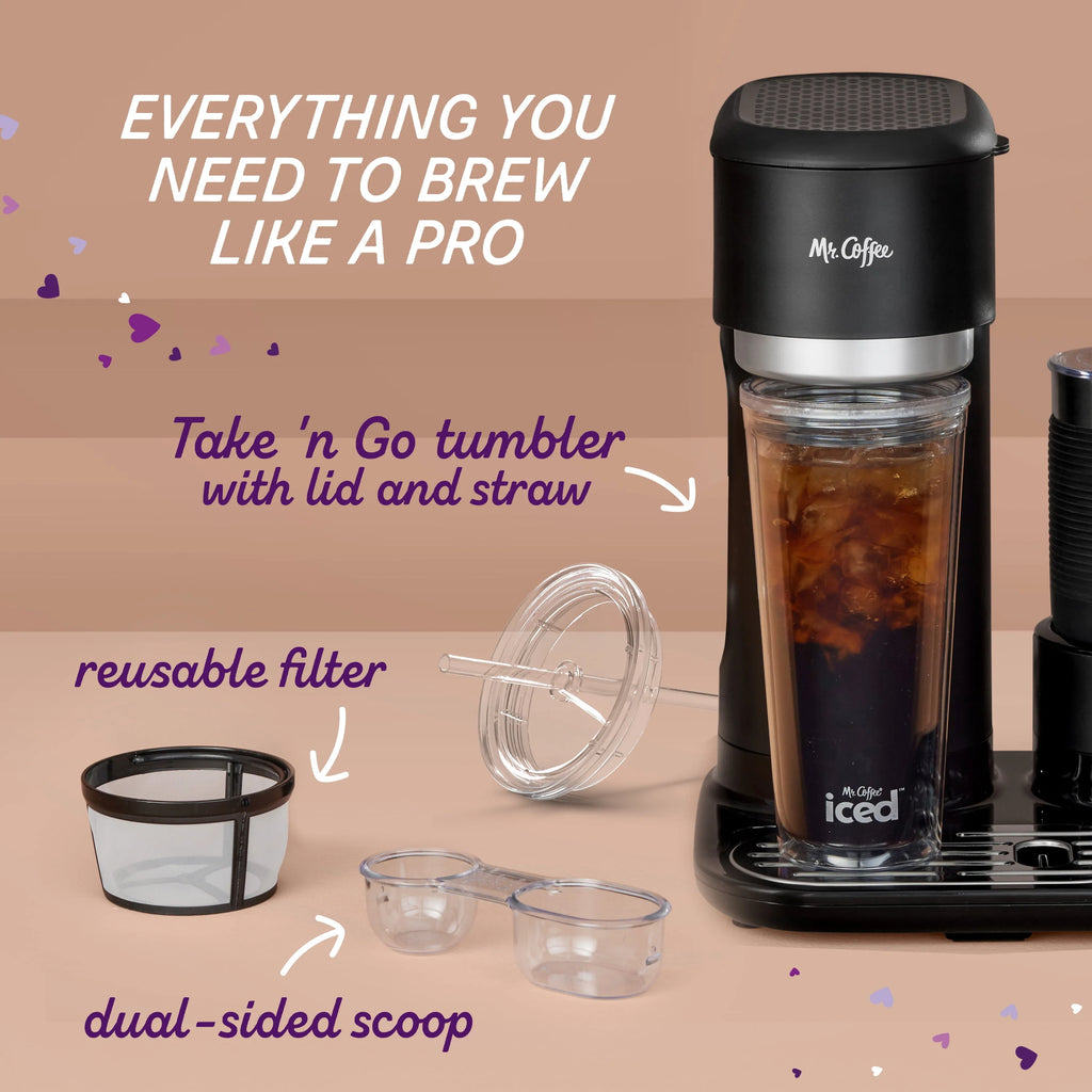Black Single-Serve Coffee Maker D783933