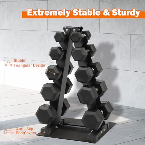 A-Frame 5 Tier Dumbbell Rack Q349