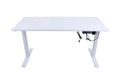 Electric Standing Desk 55 x 24 Inches Height Adjustable White O43491