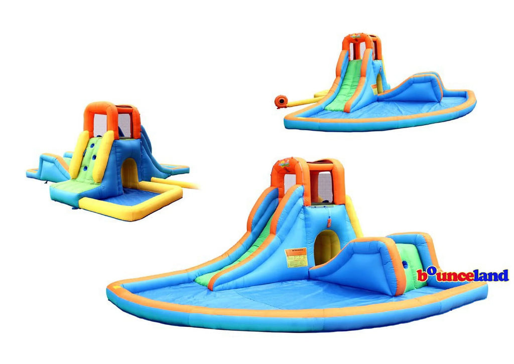 Inflatable Water Slide with Large Pool K940713