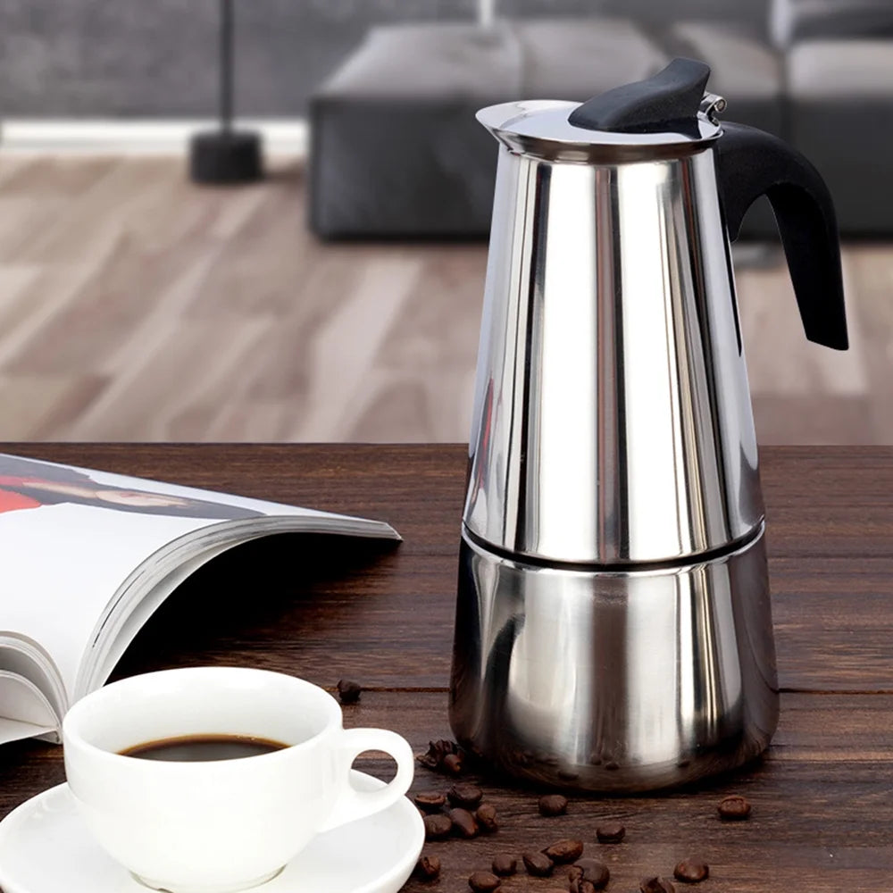Stainless Steel Electric Coffee Maker A3871