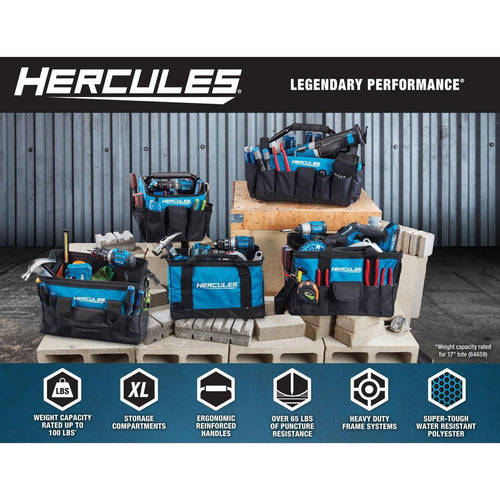 10 in. Tool Tote with 22 Pockets I4098