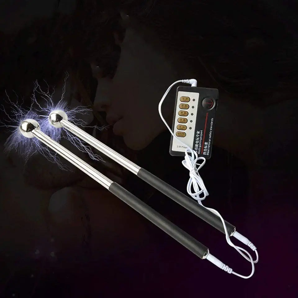Electric Stimulation Massage Stick Stainless Steel D285