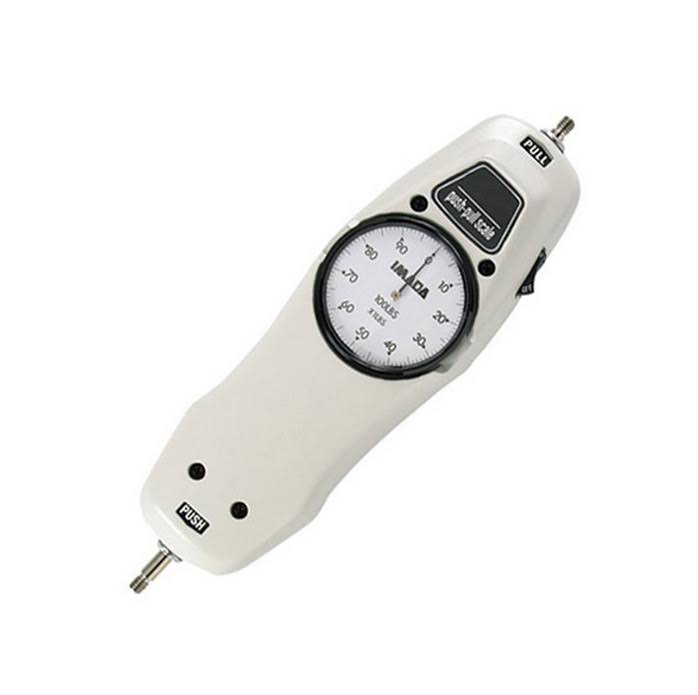Analog Mechanical Force Gauge, 100 lb B35731
