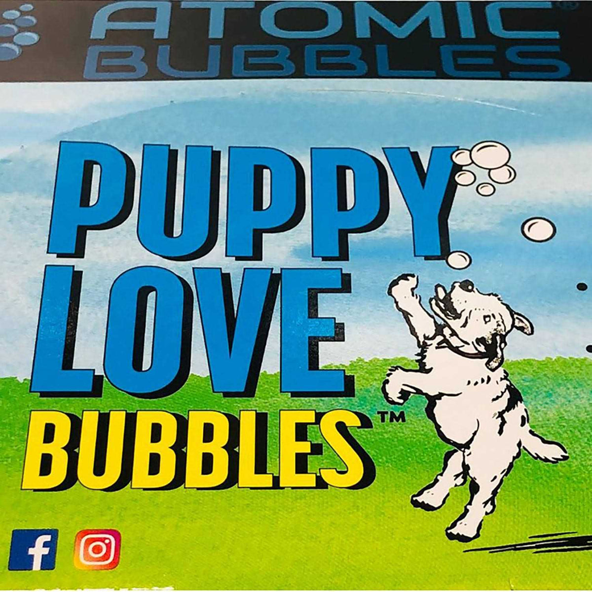 Peanut Butter & Bacon Scented Bubbles 4oz 2 Pack Z1278