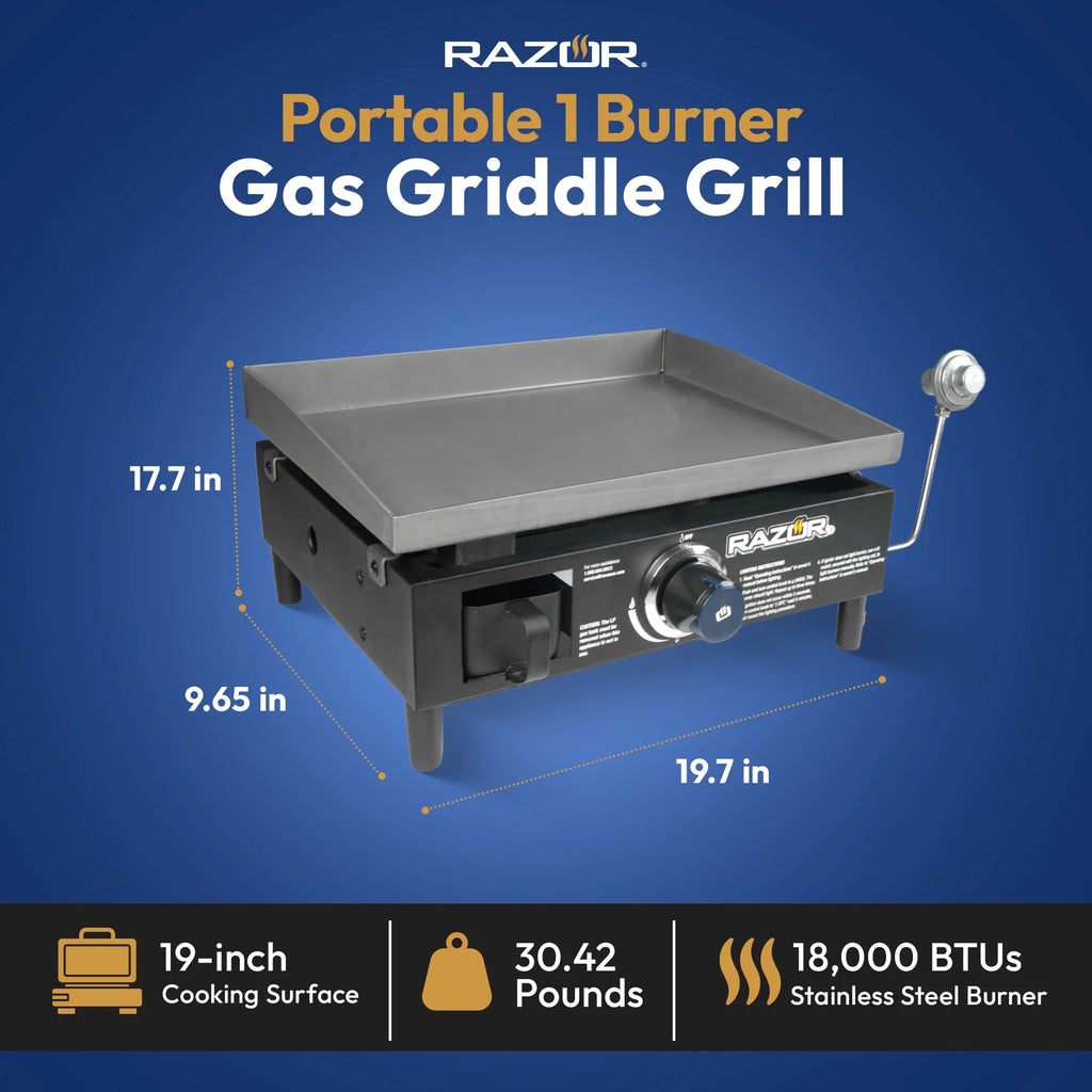 Portable 1 Burner LP Propane Gas Grill G9091