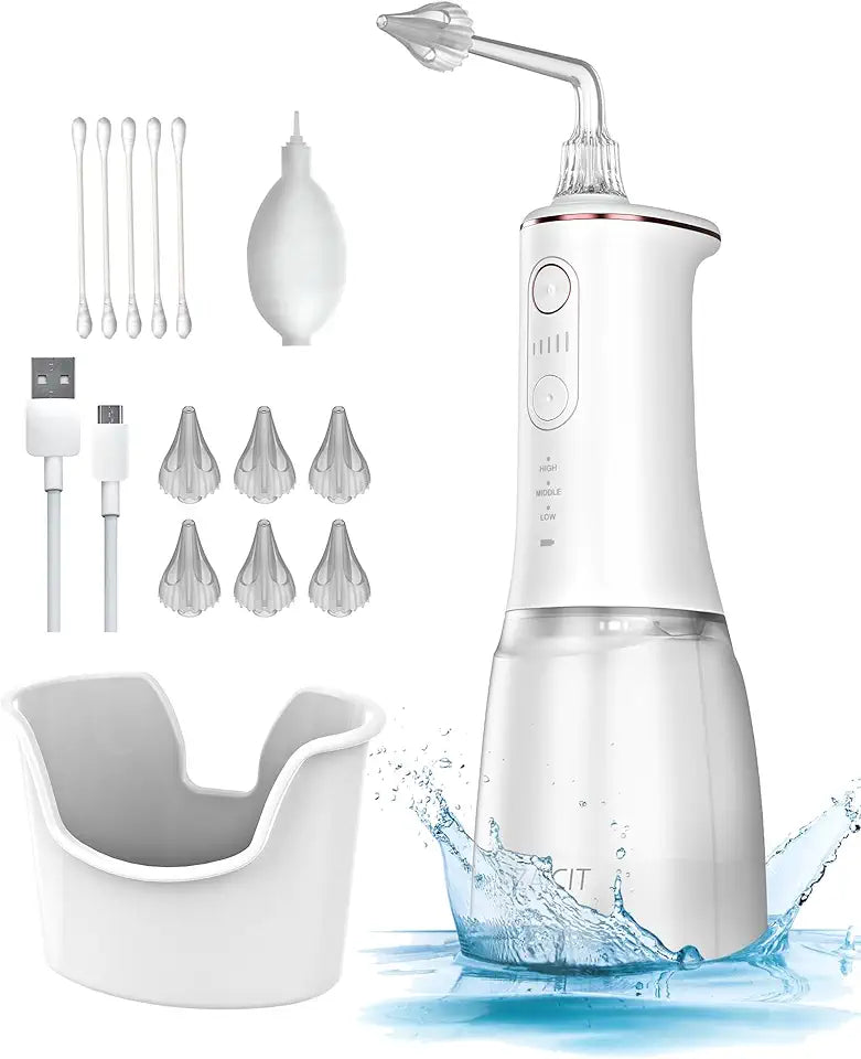 Electric Ear Wax Removal Kit with 3 Pressure Settings M18080