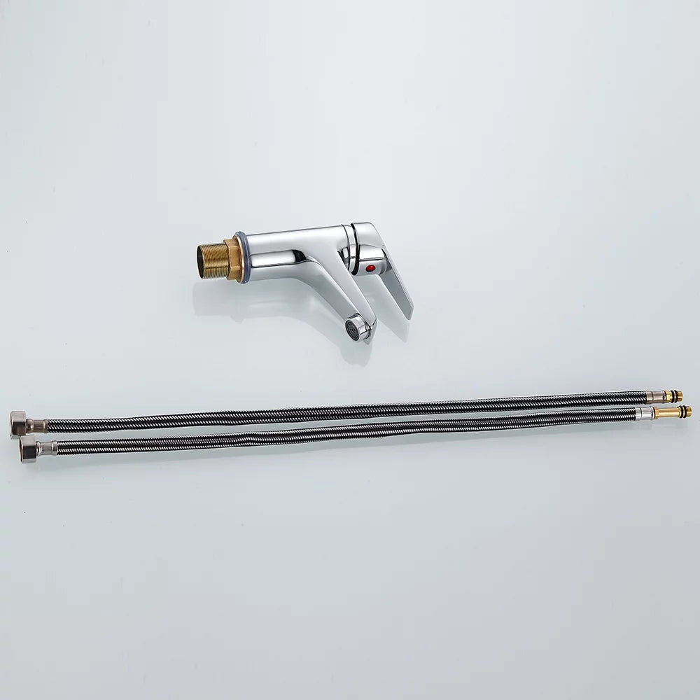 Stainless Steel Single Handle Bathroom Sink Faucet G467551