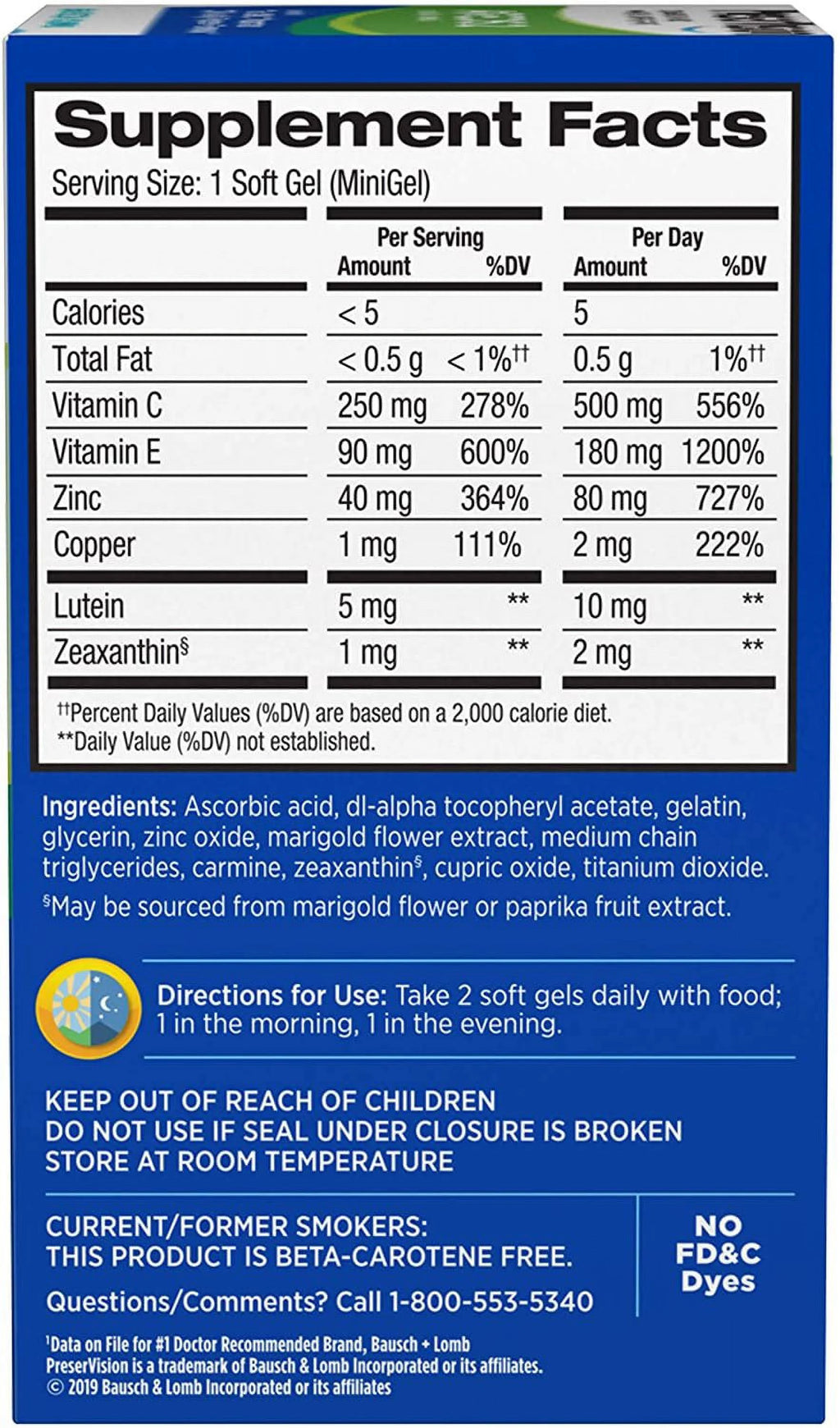 Vitamin Mineral Supplement Soft Gels Z63311
