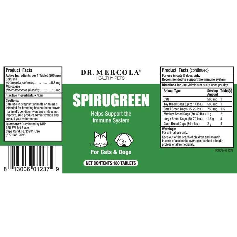 SpiruGreen for Cats & Dogs B7907
