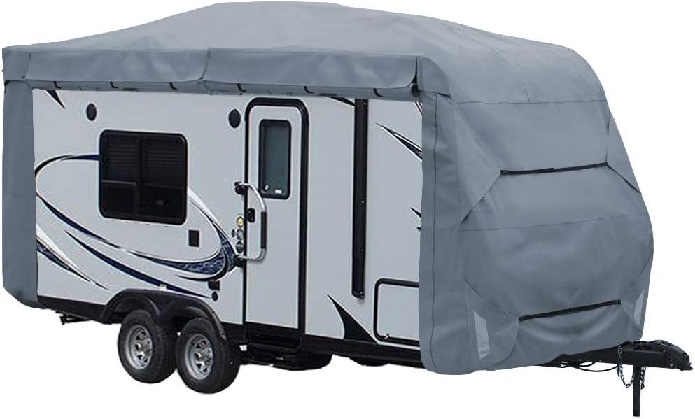 4 Layers Heavy Duty Travel Trailer Camper RV Cover S564