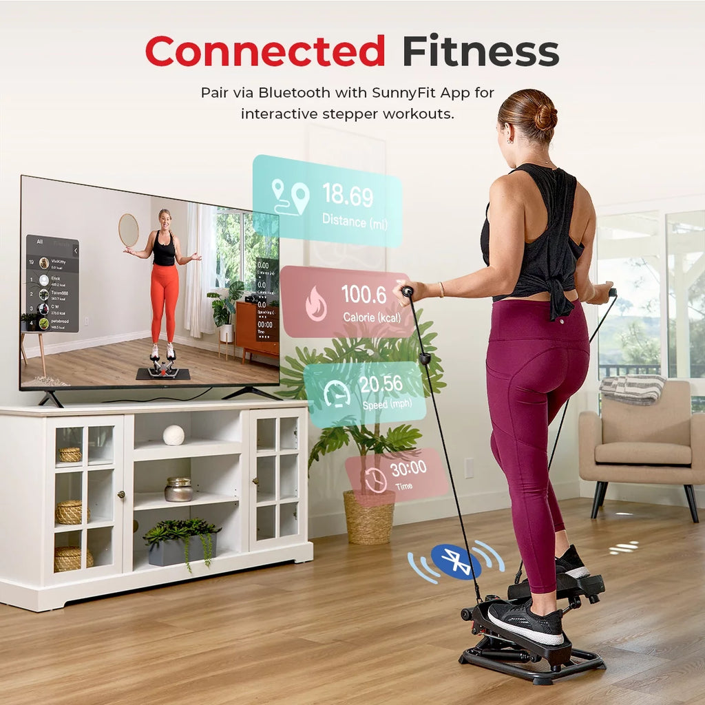 2-in-1 Stepper Machine with Resistance Bands C83528