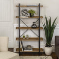 5-Shelf Metal Bookcase Y549