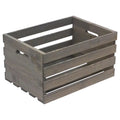 Large Crate in Weathered Gray S1101