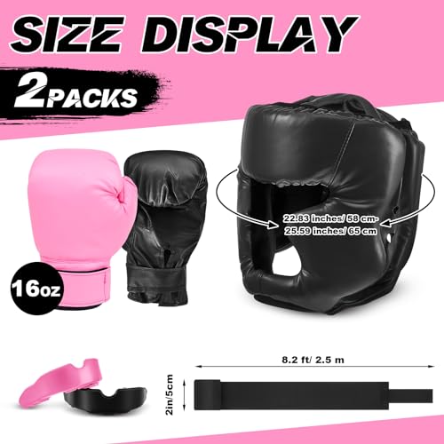 14 Pcs Boxing Set with 16 oz Boxing Gloves A839459